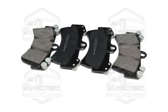 Колодка гальм. диск. AUDI Q7, PORSCHE CAYENNE, VW TOUAREG передн. (вир-во BREMBO)