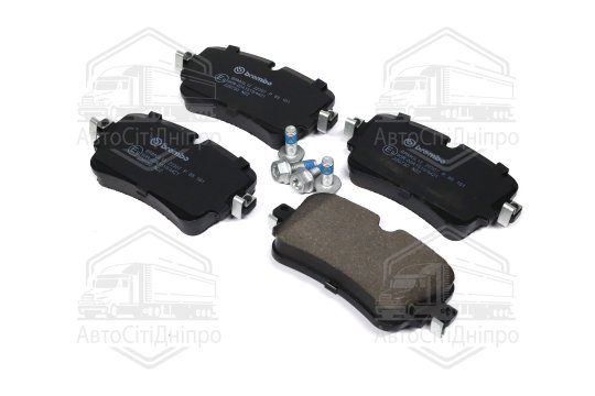 Колодка гальм. диск. AUDI A6, A7, A8, Q7, Q8 задн. (вир-во BREMBO)