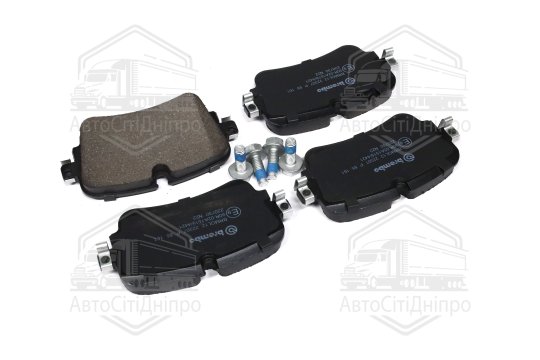 Колодка гальм. диск. AUDI A6, A7, A8, Q7, Q8 задн. (вир-во BREMBO)