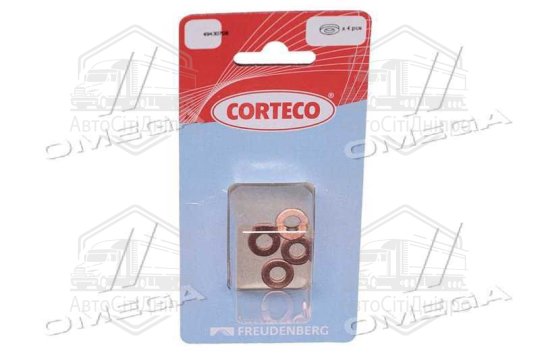 Комплект термошайб 4 шт FORD/PEUGEOT/FIAT 2,2/2,4 TDCI/HDI 2006 (вир-во CORTECO)